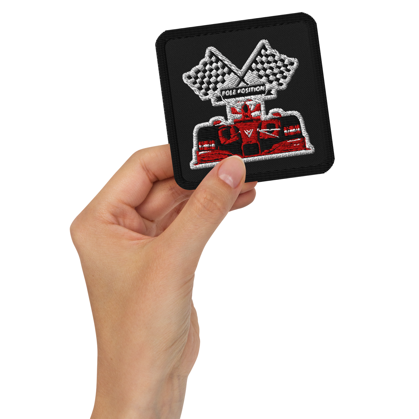 Pole Position Formula 1 Designed Embroidered Patch