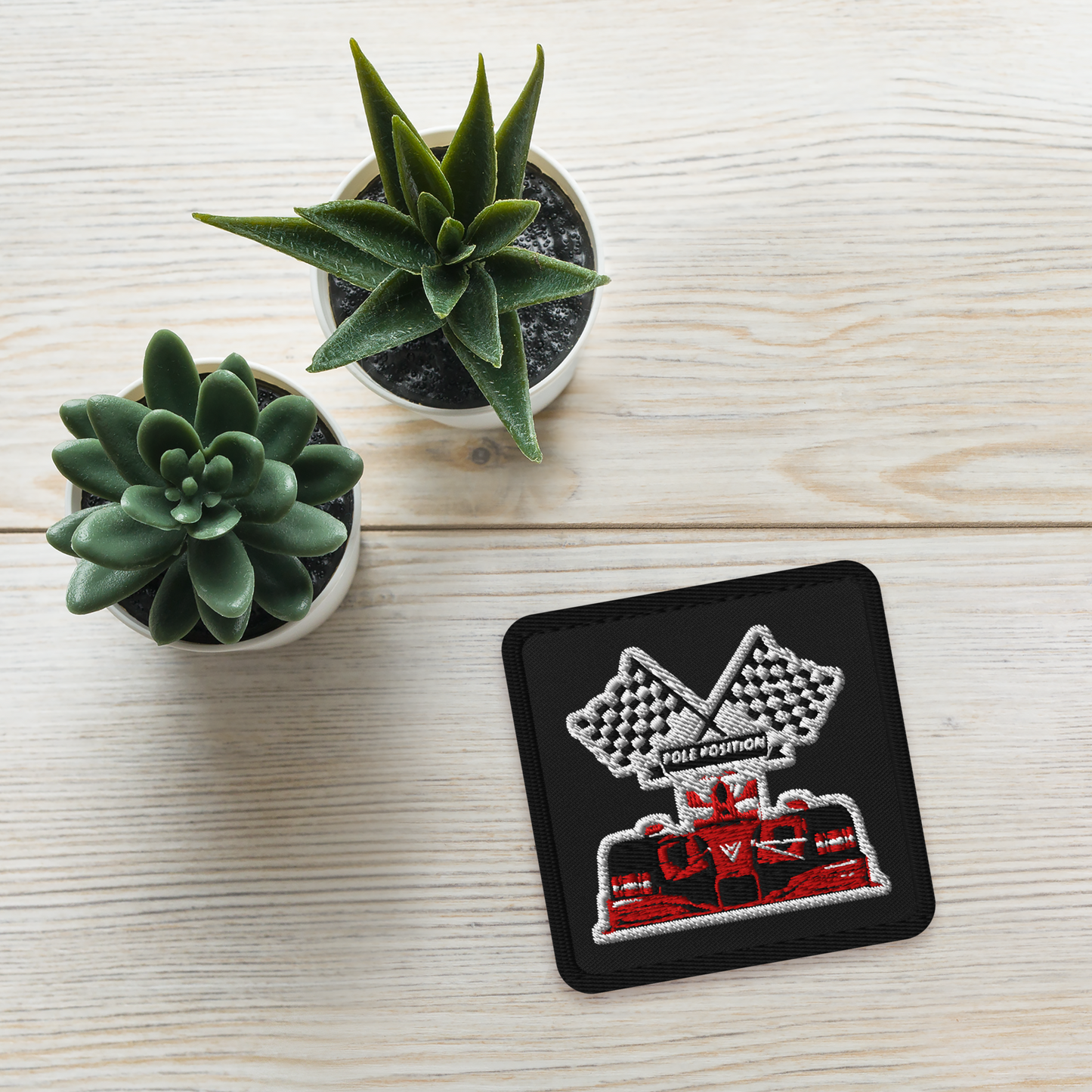 Pole Position Formula 1 Designed Embroidered Patch