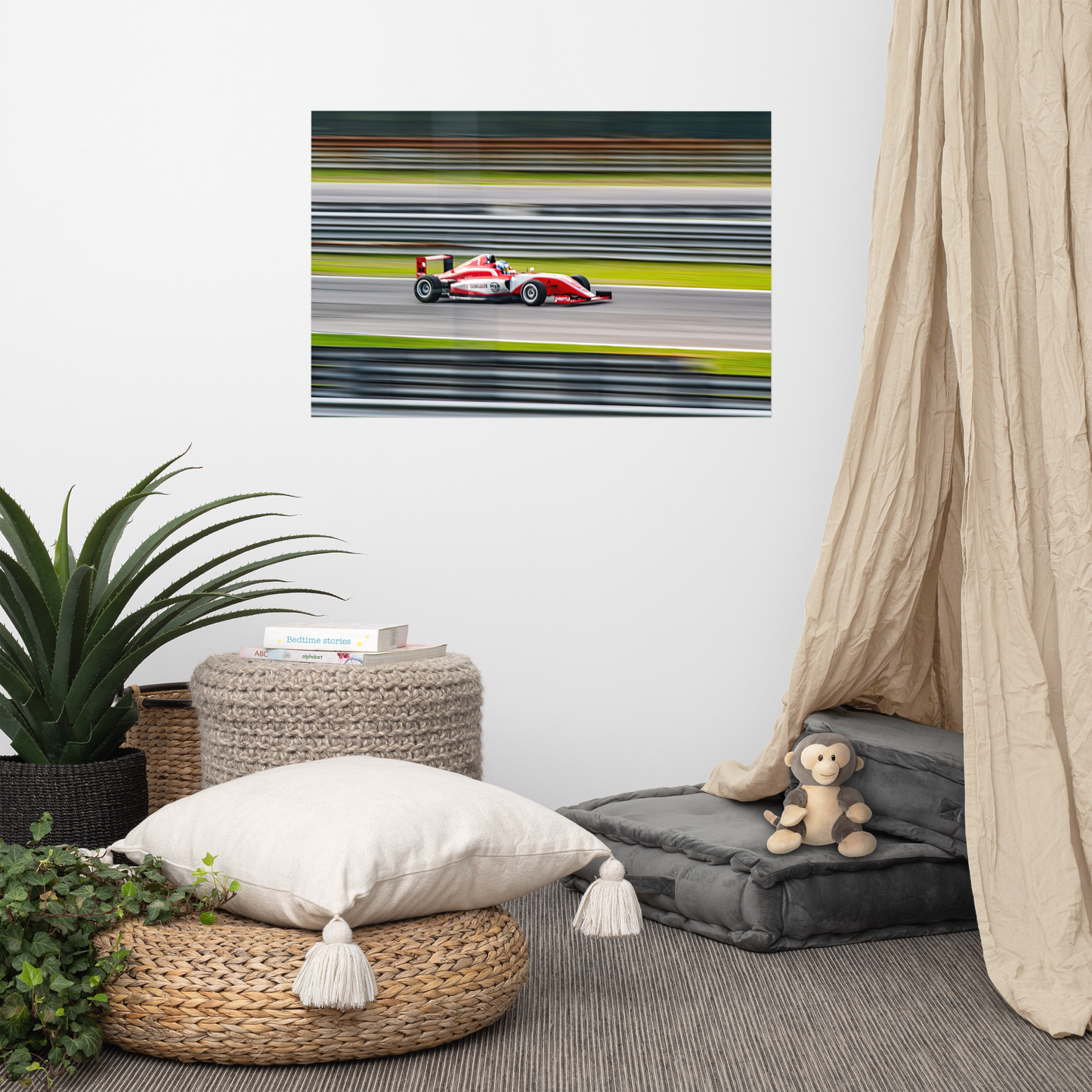 Formula 1 Action 24"x36" Wall Poster