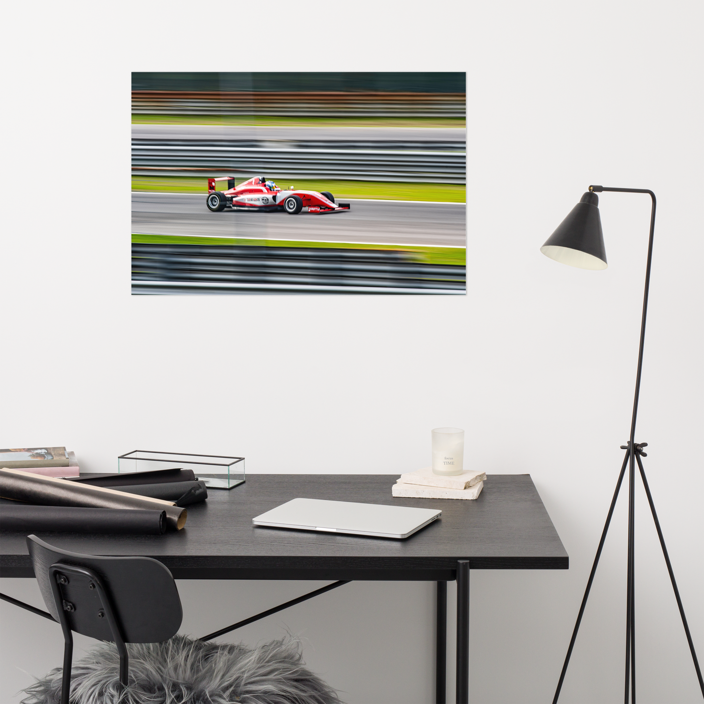 Formula 1 Action 24"x36" Wall Poster