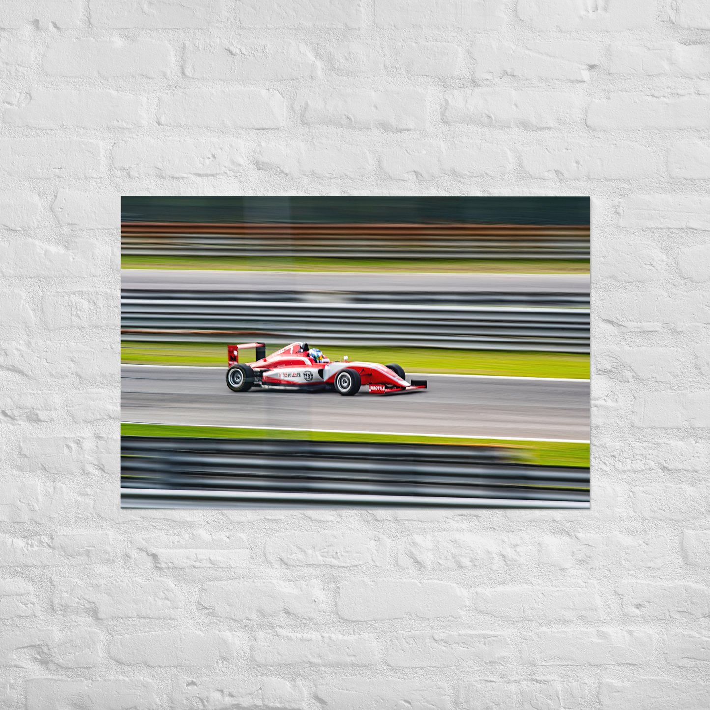 Formula 1 Action 24"x36" Wall Poster