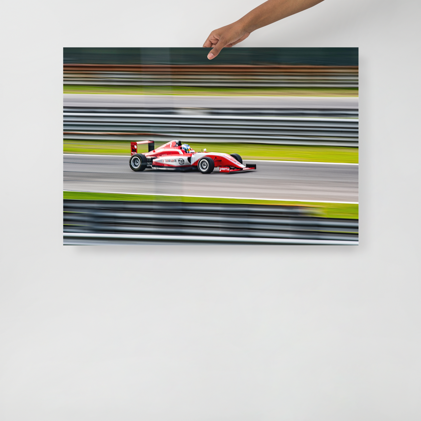 Formula 1 Action 24"x36" Wall Poster