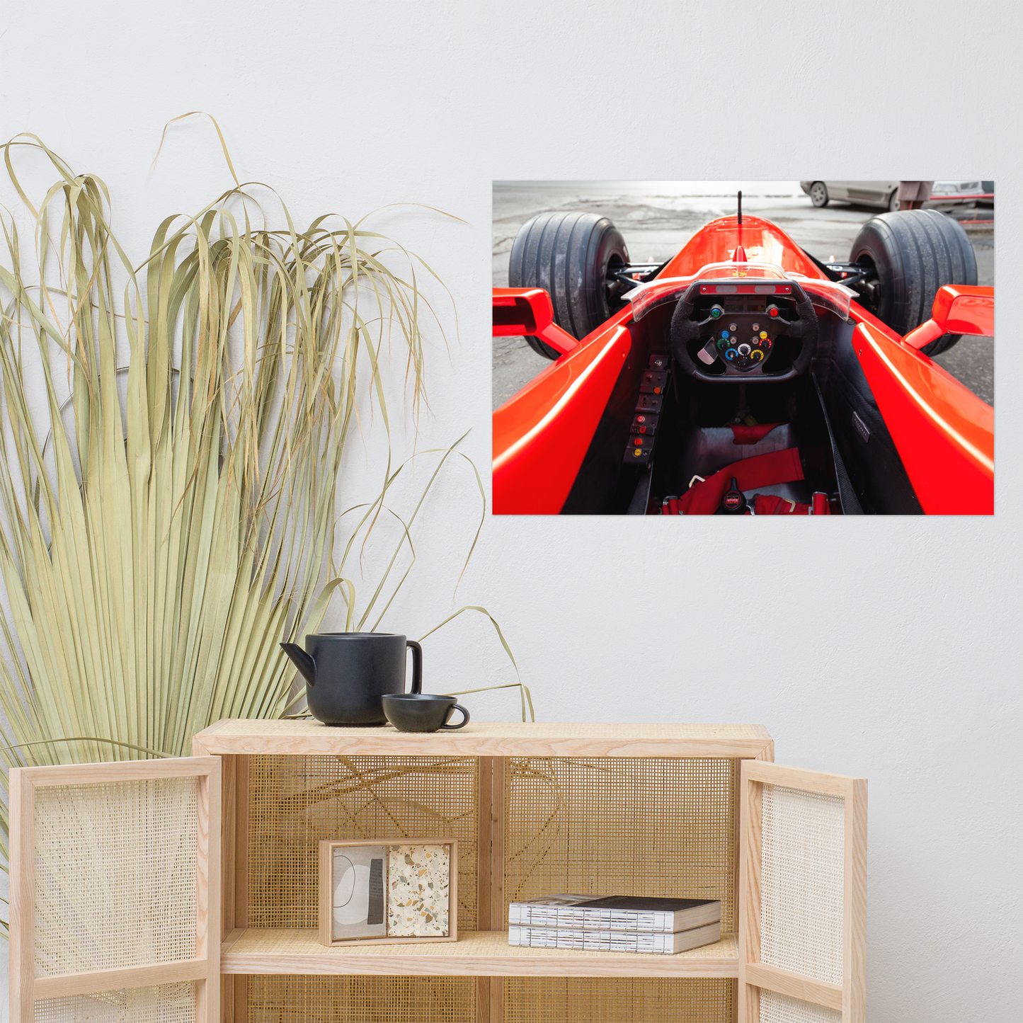 Formula 1 Cockpit View Wall Art - 24"x36