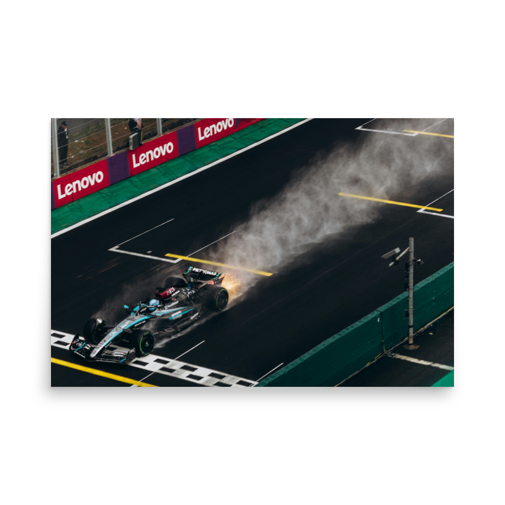 Formula 1 Racing Wall Art Poster