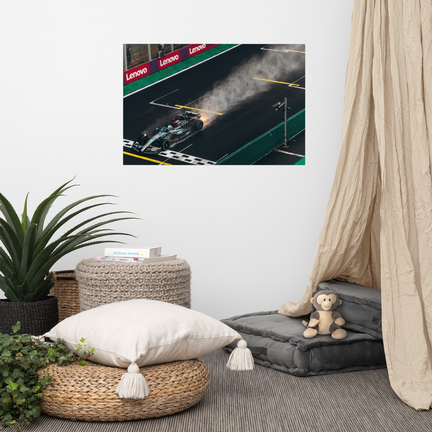 Formula 1 Racing Wall Art Poster