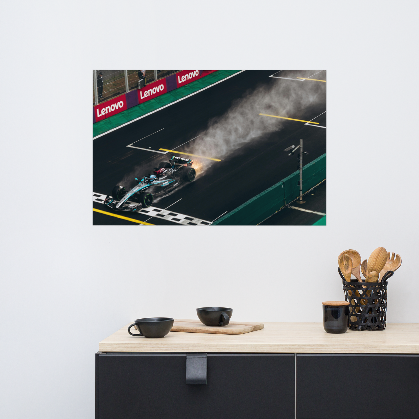 Formula 1 Racing Wall Art Poster