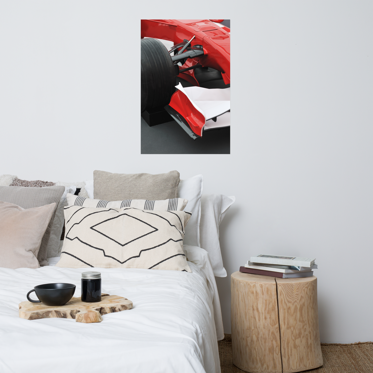 Formula 1 Wing Detail Poster - 24"x36"