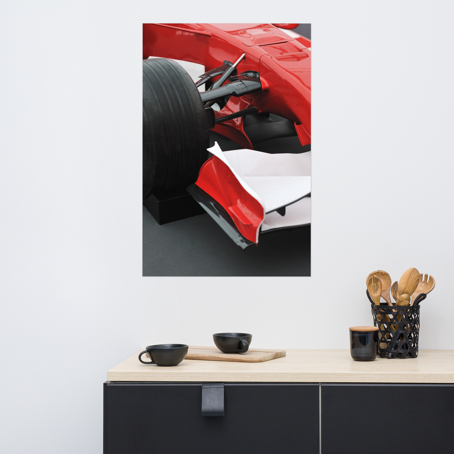 Formula 1 Wing Detail Poster - 24"x36"