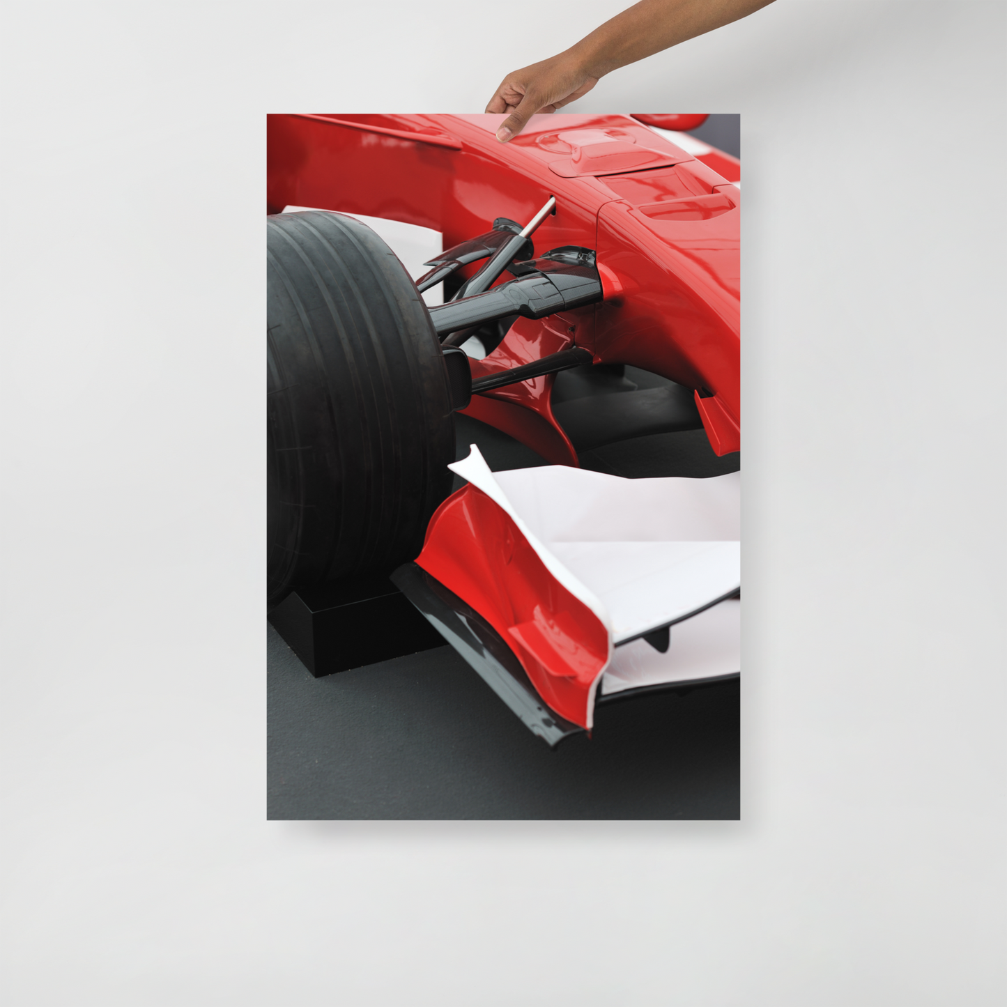 Formula 1 Wing Detail Poster - 24"x36"