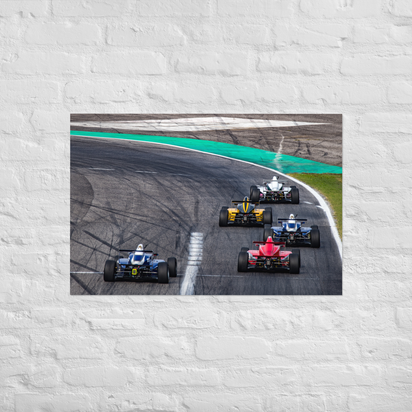 Formula One Racing Cars 24"X36" Wall Poster