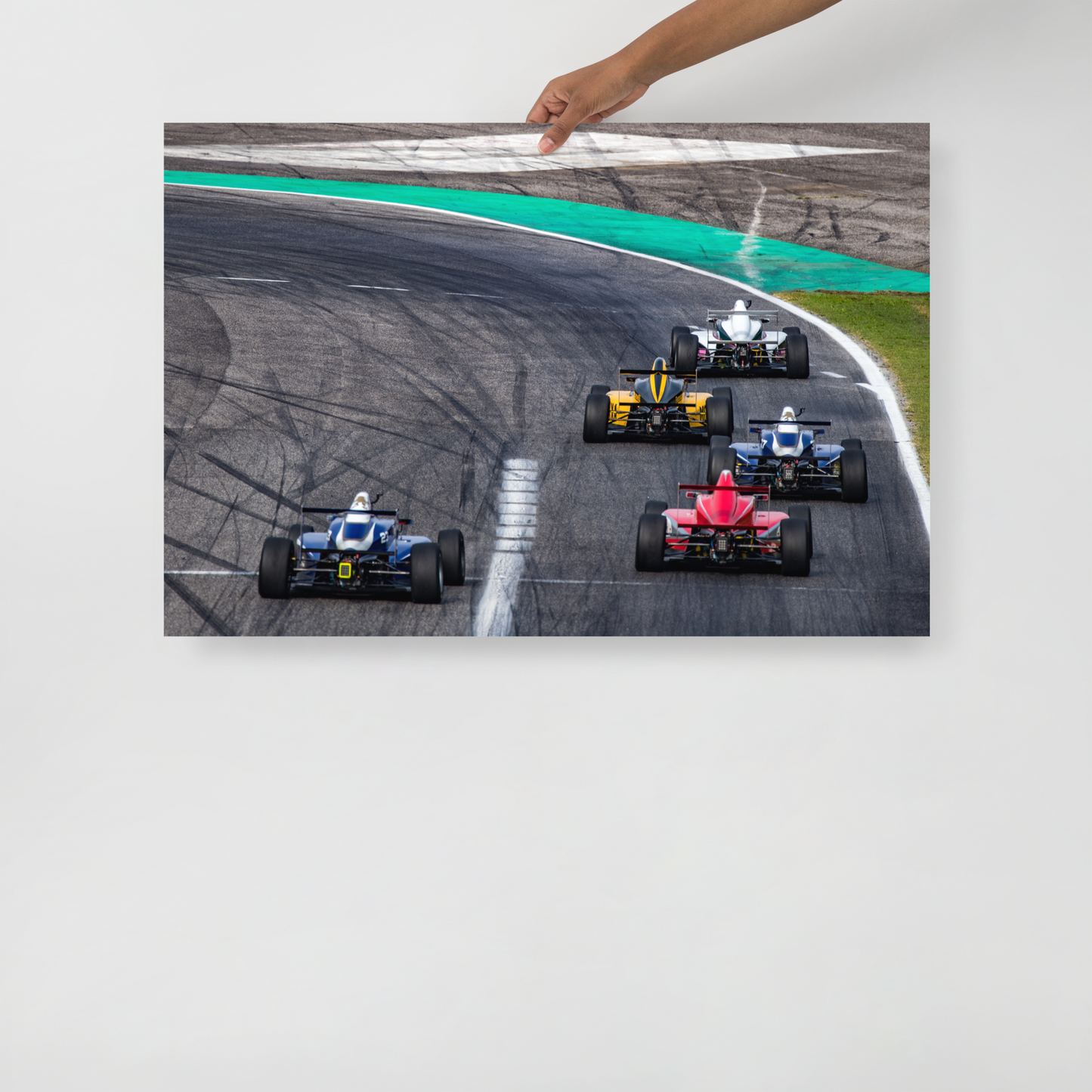 Formula One Racing Cars 24"X36" Wall Poster