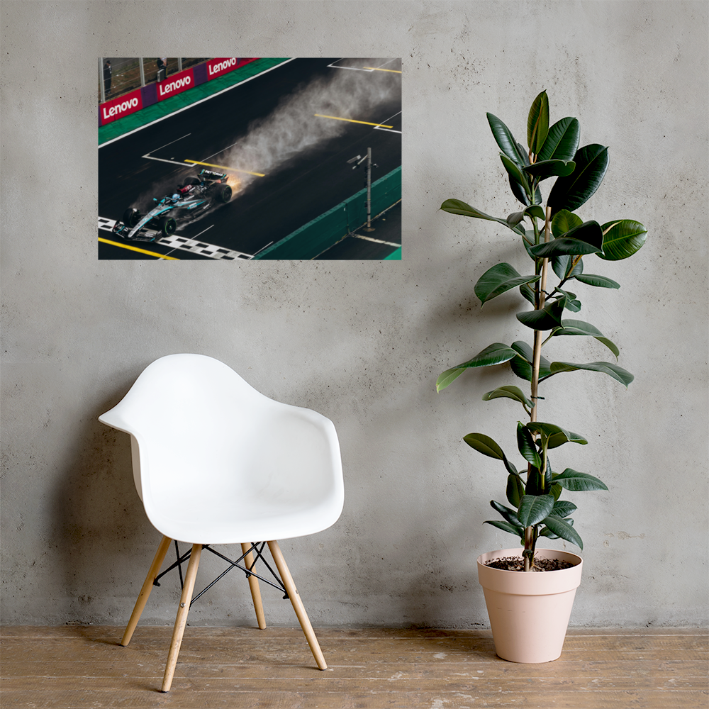 Formula 1 Racing Wall Art Poster