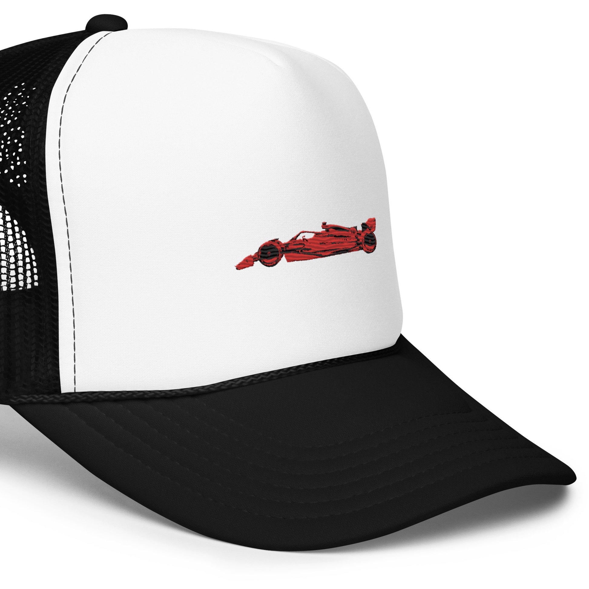 Ferrari F1 Foam Trucker Hat - Formula One Hat, F1 Merch, F1 Gifts, Ferrari Racing, Sports