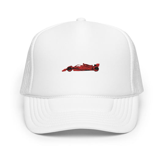 Ferrari F1 Foam Trucker Hat - Formula One Hat, F1 Merch, F1 Gifts, Ferrari Racing, Sports