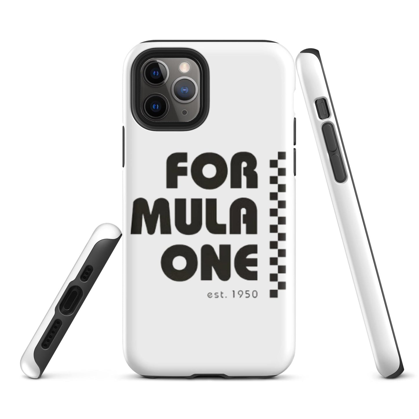 Formula One est 1950 Tough Case for iPhone®, F1 Racing, Formula One, F1 Gifts, F1 Accessories, Phone Cases, Phone Accessories