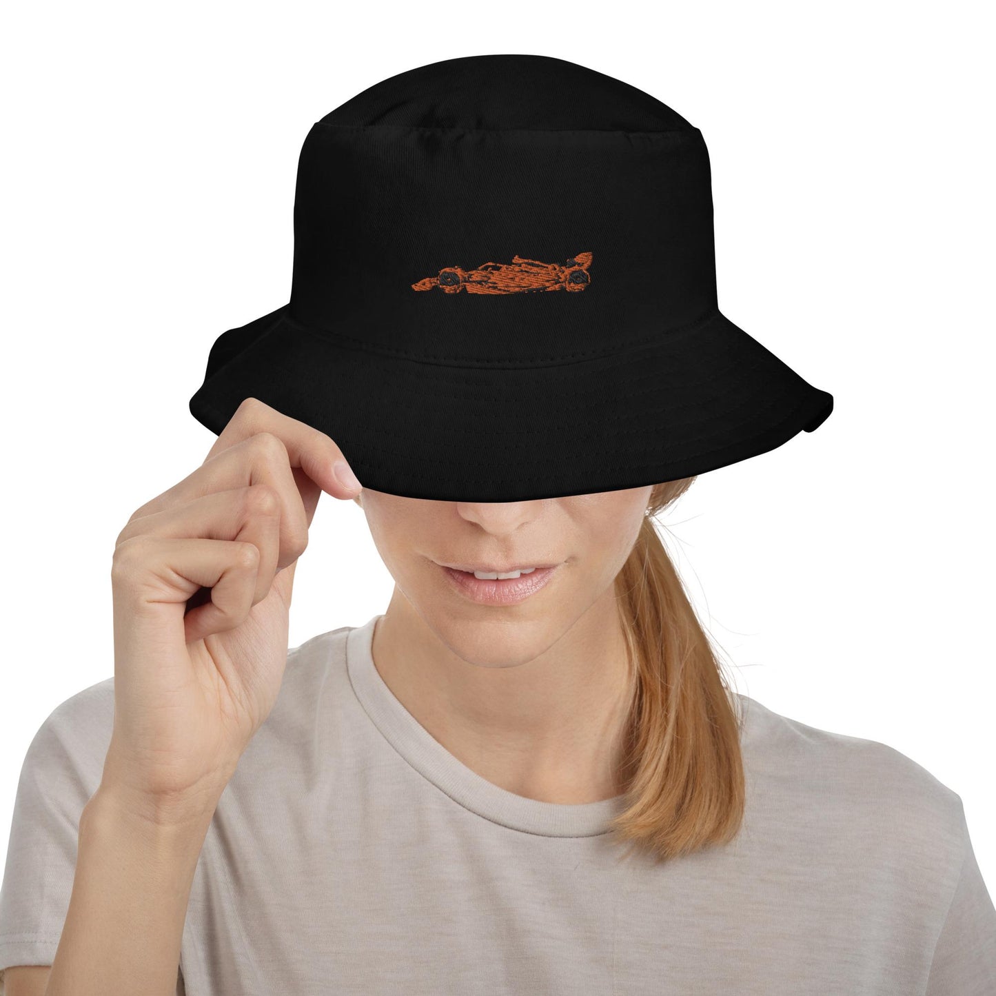 McLaren F1 Bucket Hat - High Quality Formula One Hats, F1 Hats, F1 Accessories, F1 Gifts, McLaren Hats