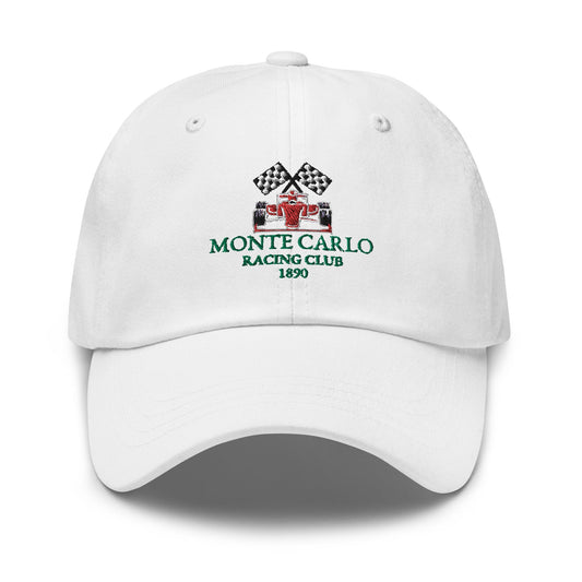 Monte Carlo Racing Club Racing Club 1890, Monaco Formula One Racing, F1 Hat, Charles Leclerc, Carlos Sianz, Formula 1 Gifts