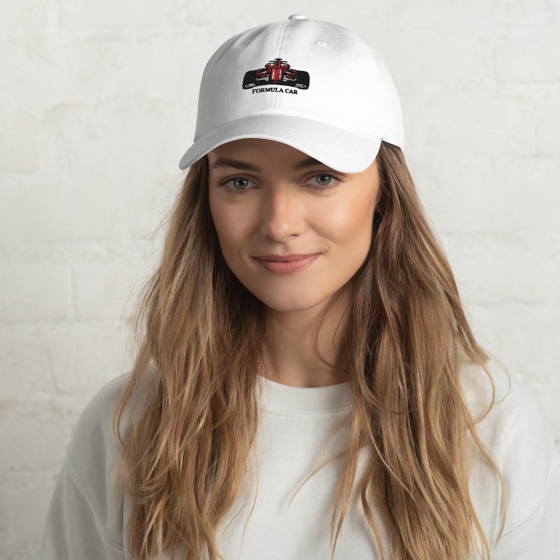 Formula One Car Dad Hat - Formula 1 Racing, F1 Car, Formula 1 Gifts, F1 Accessories, Ferrari Racing, McLaren Racing, Gifts