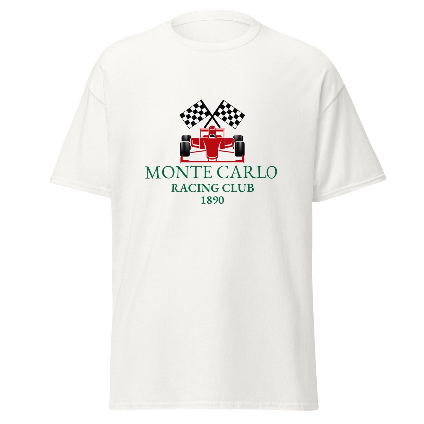 Monte Carlo Graphic Design T-Shirt - Formula 1 Shirt, F1 Accessories, Formula One Gifts, Vintage Shirts, Vintage F1, Grand Prix