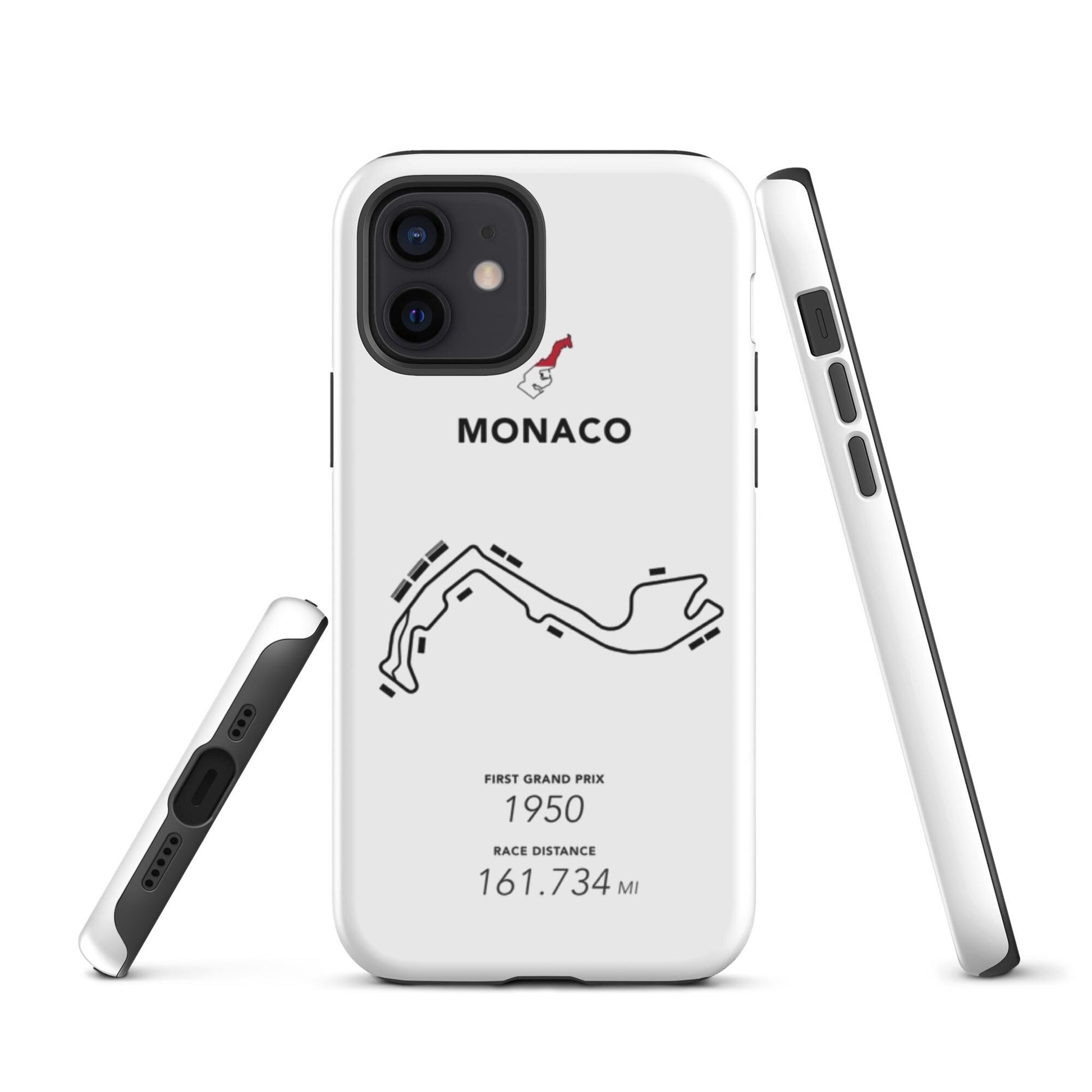 Monaco Grand Prix Formula One Race Track Tough Case for iPhone® - Formula One Phone Case, F1 Accessories, Phone Cases, Phone Accessories, F1