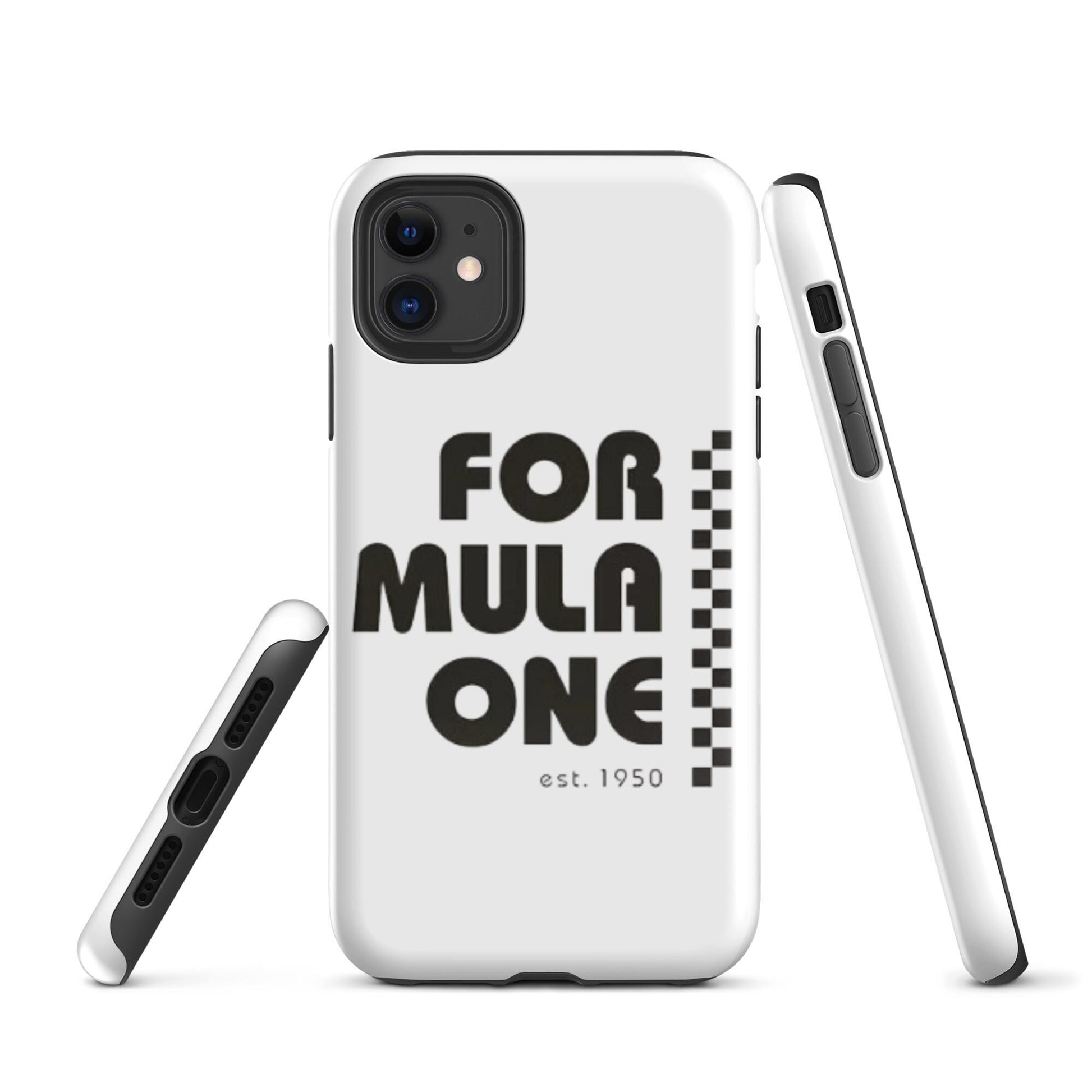 Formula One est 1950 Tough Case for iPhone®, F1 Racing, Formula One, F1 Gifts, F1 Accessories, Phone Cases, Phone Accessories