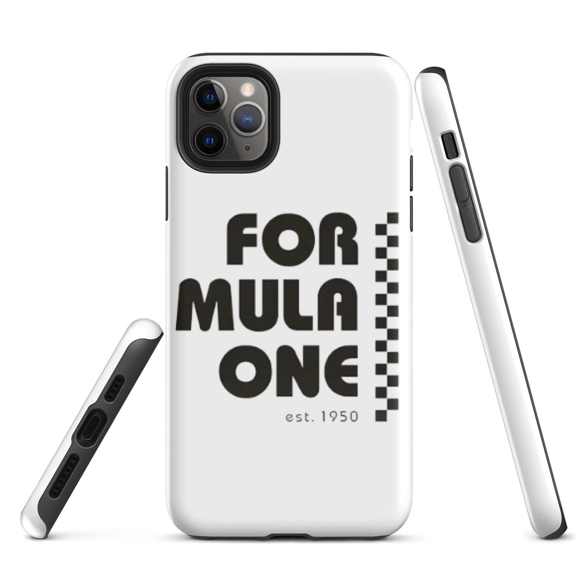 Formula One est 1950 Tough Case for iPhone®, F1 Racing, Formula One, F1 Gifts, F1 Accessories, Phone Cases, Phone Accessories