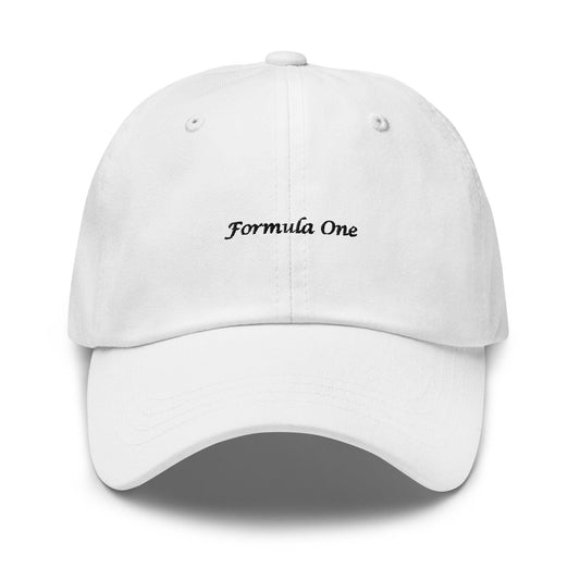 Vintage Formula One Dad Hat - F1 Accessories, Formula 1 Hats, F1 Gift Ideas, Charles Leclerc, Lando Norris, Formula One Merch, F1 Racing