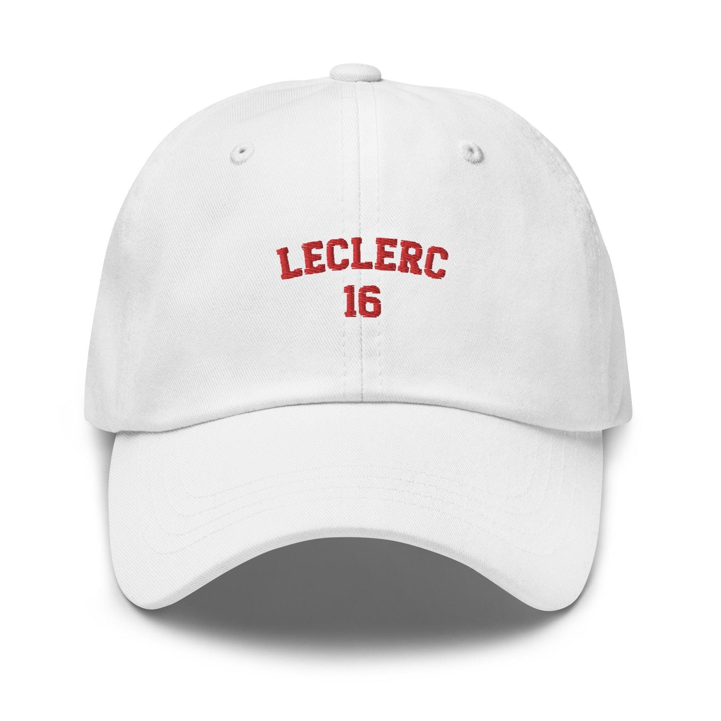 Leclerc 16 Formula One Racing Hat - Formula 1 Hat, F1 Gifts, F1 Accessories, F1 Hats, Ferrari F1, Ferrari Hat, Charles Leclerc