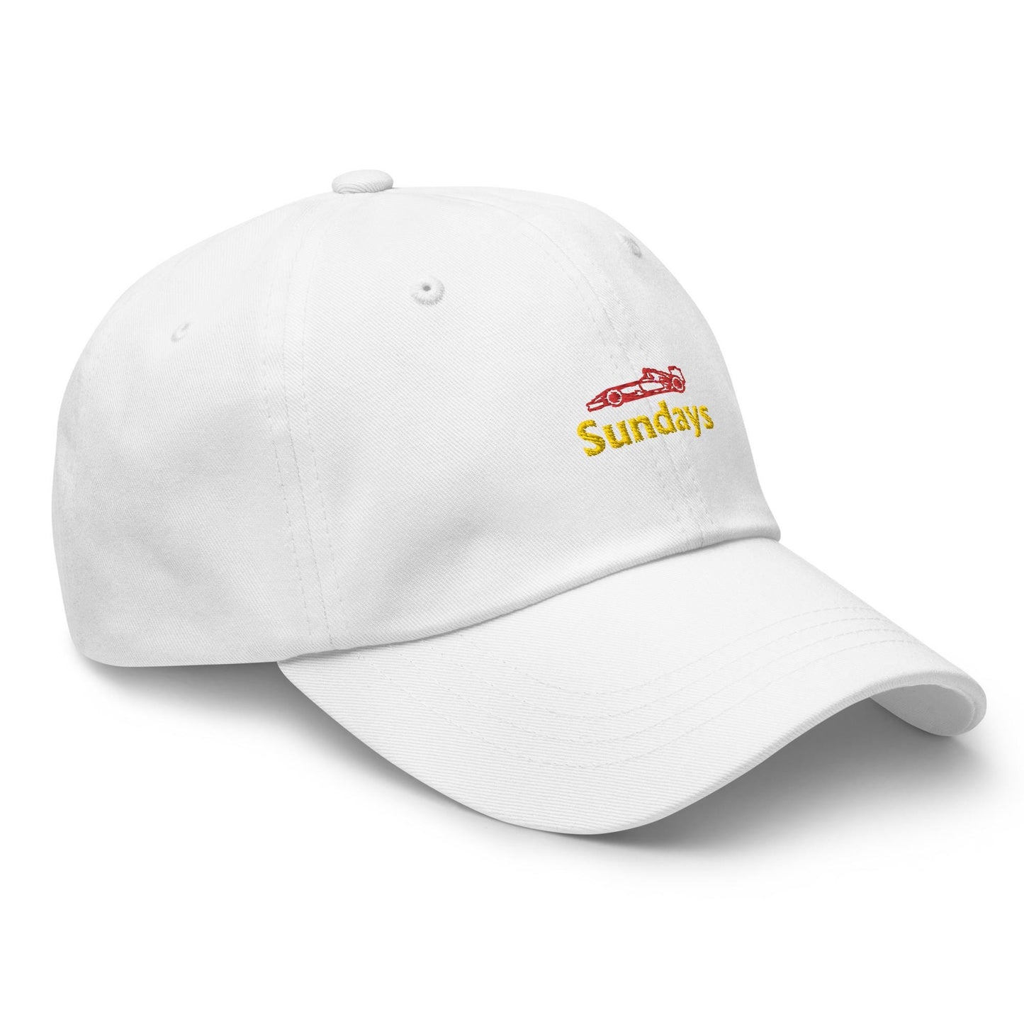 Formula One Sunday Racing Hat - Formula 1 Hat, F1 Gifts, F1 Accessories, Racing Hat, Ferrari F1, Charles Leclerc