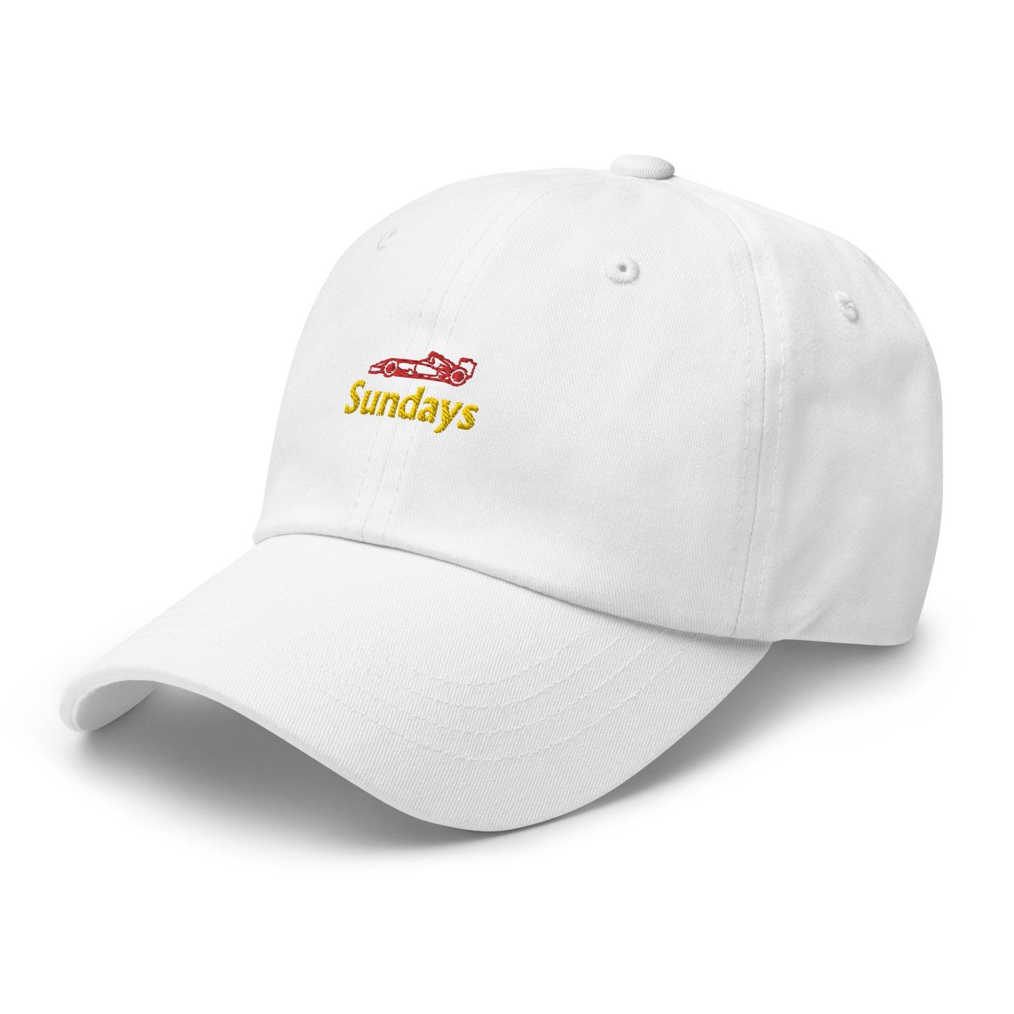 Formula One Sunday Racing Hat - Formula 1 Hat, F1 Gifts, F1 Accessories, Racing Hat, Ferrari F1, Charles Leclerc