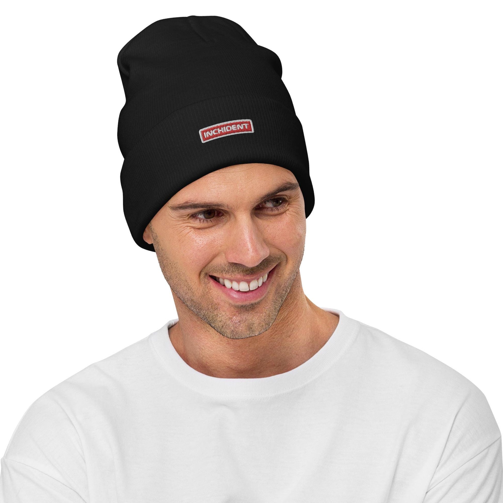 Charles Leclerc Just An Inchident Winter Beanie Hat - Formula One Hat, Charles Leclerc F1, Formula 1 Gifts, F1 Accessories, Winter Hat