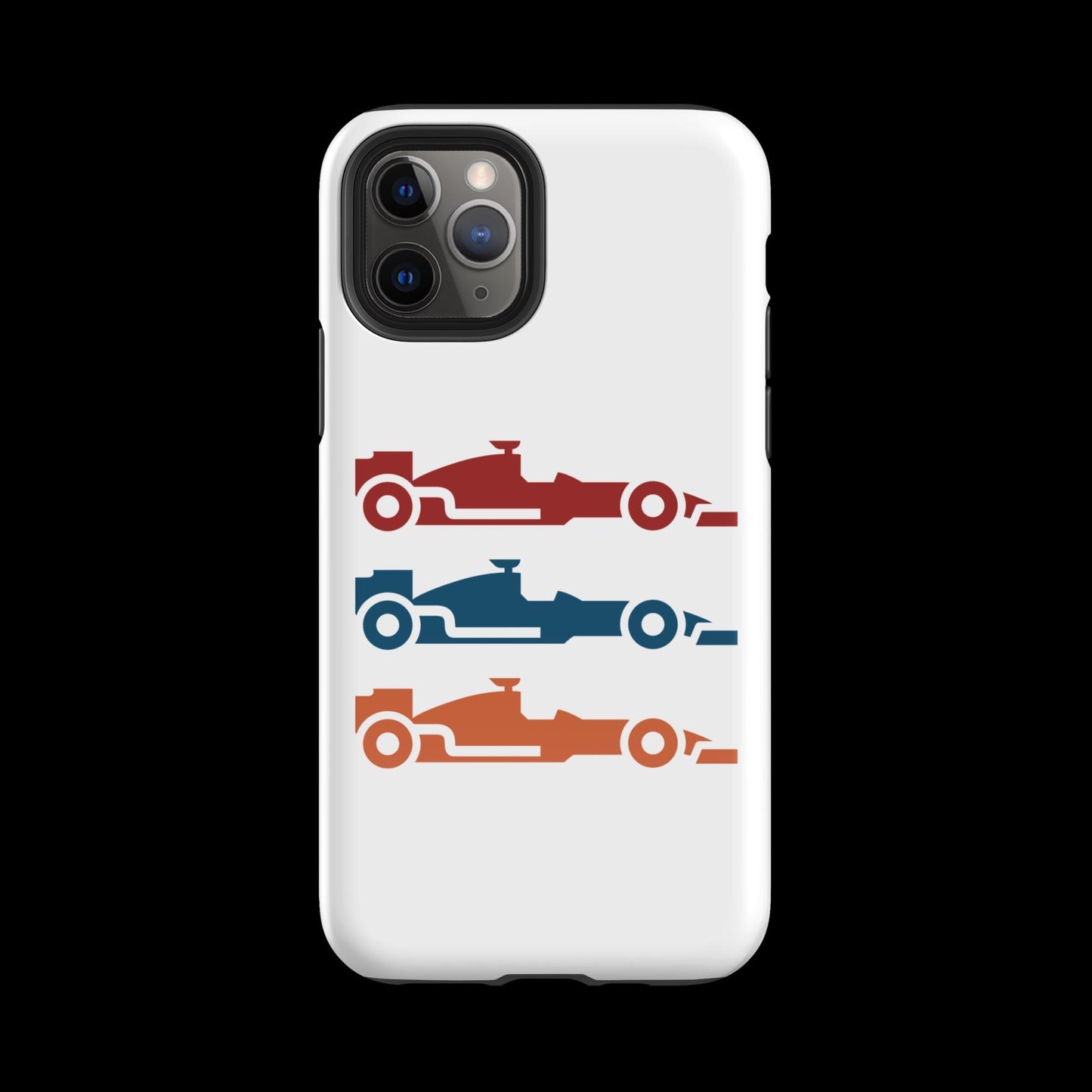 Formula One Race Cars Tough Case for iPhone® - Formula 1 iPhone Case, RedBull F1, McLaren F1, Ferrari F1, F1 Gifts, F1 Accessories