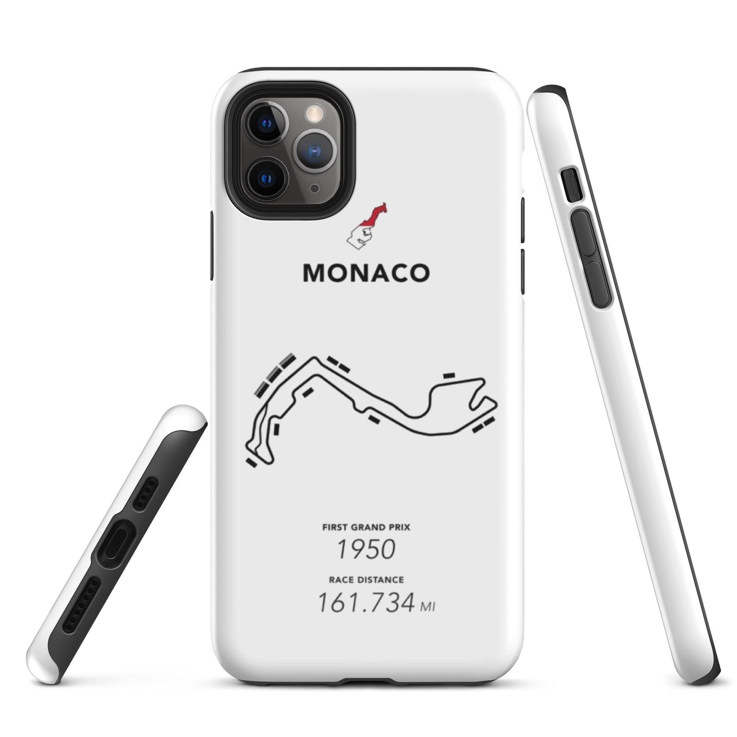 Monaco Grand Prix Formula One Race Track Tough Case for iPhone® - Formula One Phone Case, F1 Accessories, Phone Cases, Phone Accessories, F1