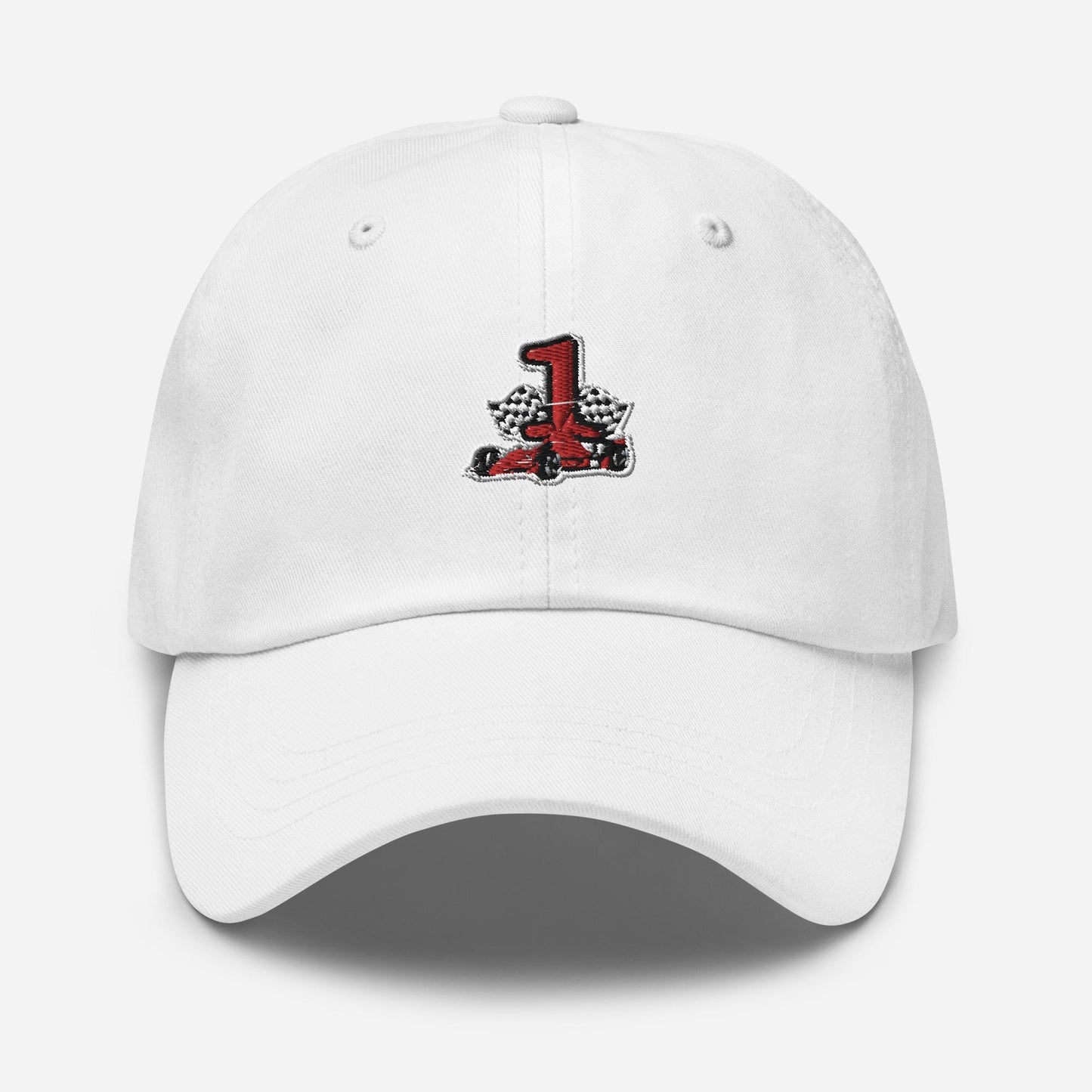 Formula One Champion Dad Hat - Number 1 F1 Fan, Formula 1 Hats, F1 Gifts, F1 Accessories, Ferrari F1, Charles Leclerc, Austin GP