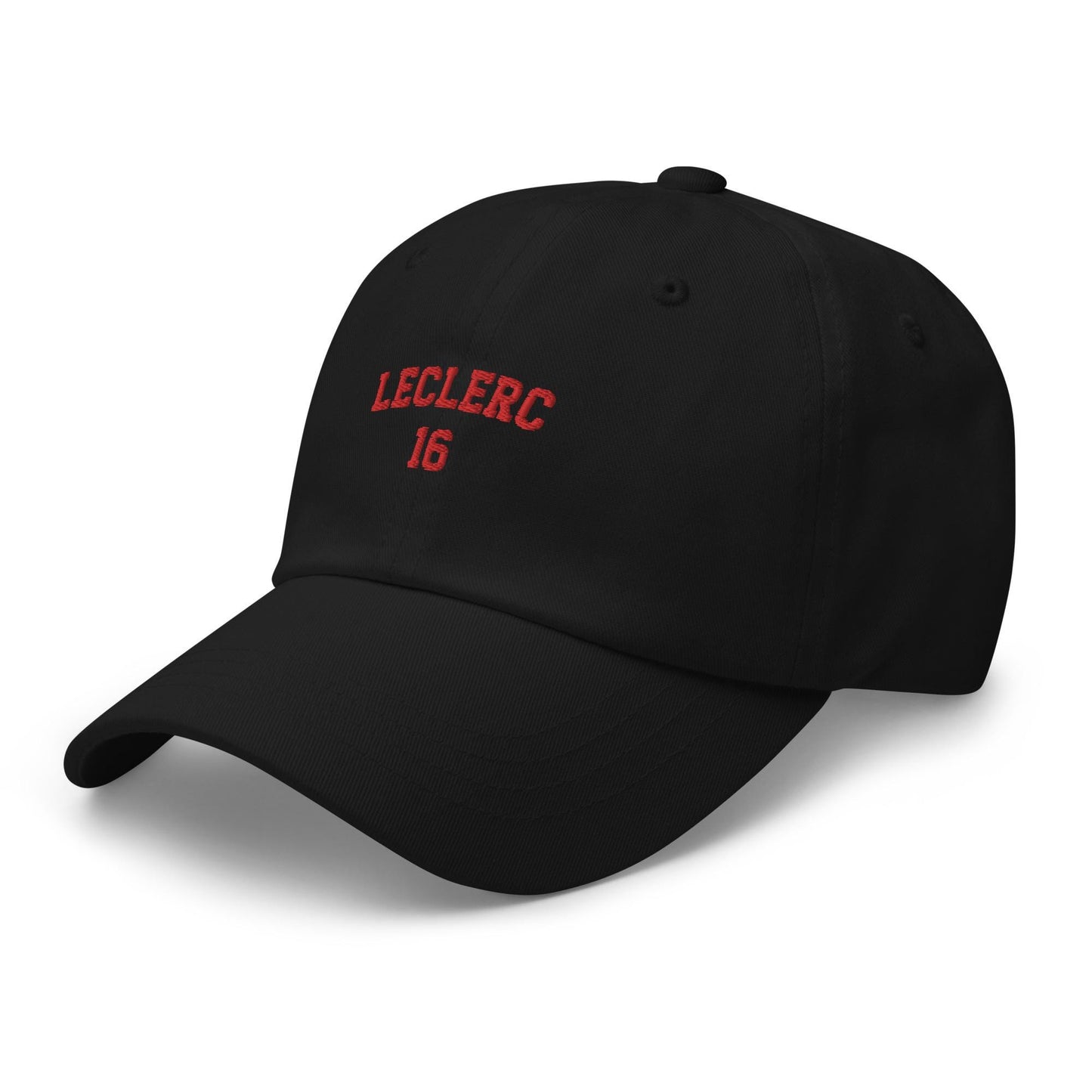 Leclerc 16 Formula One Racing Hat - Formula 1 Hat, F1 Gifts, F1 Accessories, F1 Hats, Ferrari F1, Ferrari Hat, Charles Leclerc