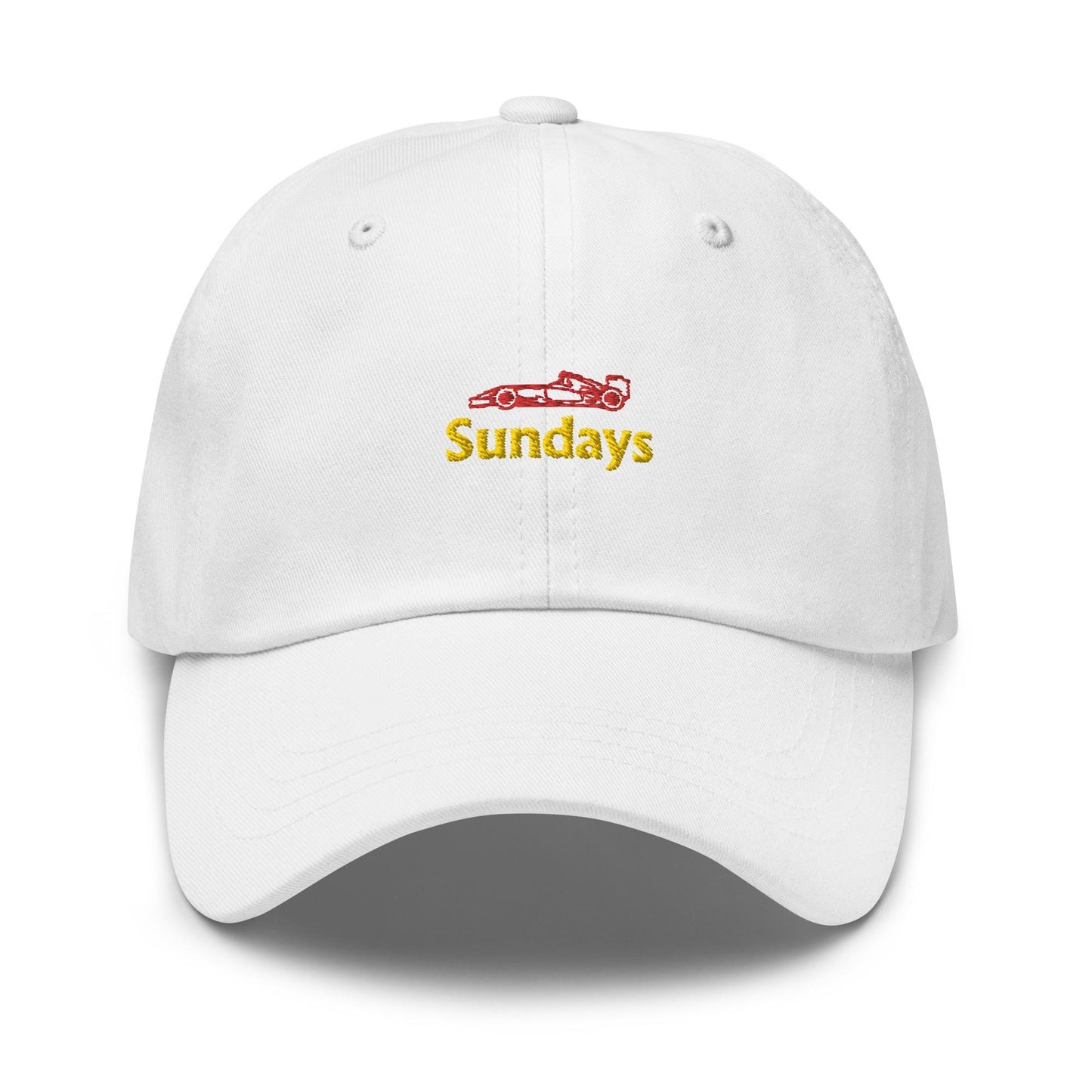 Formula One Sunday Racing Hat - Formula 1 Hat, F1 Gifts, F1 Accessories, Racing Hat, Ferrari F1, Charles Leclerc