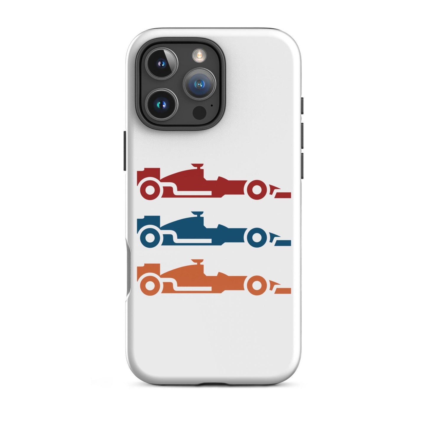 Formula One Race Cars Tough Case for iPhone® - Formula 1 iPhone Case, RedBull F1, McLaren F1, Ferrari F1, F1 Gifts, F1 Accessories