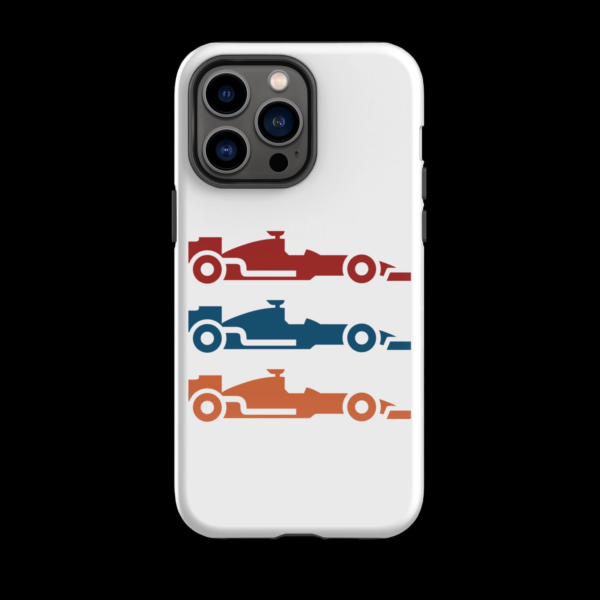 Formula One Race Cars Tough Case for iPhone® - Formula 1 iPhone Case, RedBull F1, McLaren F1, Ferrari F1, F1 Gifts, F1 Accessories