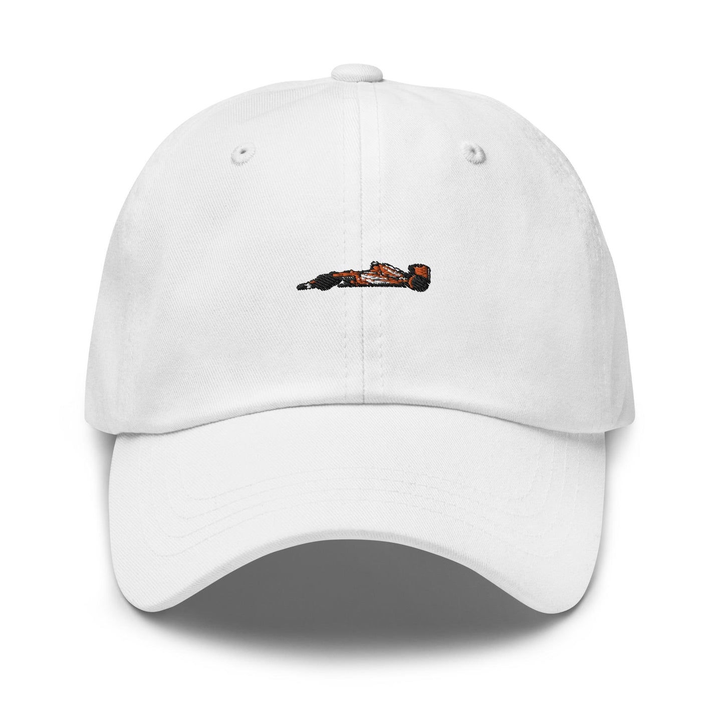 McLaren F1 Car Dad Hat - McLaren Formula One Racing, Lando Norris, F1 Hats, F1 Accessories, Dad Hats, F1 Gifts