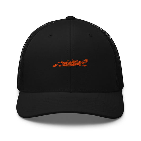 McLaren Formula 1 Race Car Design Snapback Hat - Formula One Hats, Formula 1 Gifts, F1 Accessories, McLaren F1, Lando Norris, F1 Racing