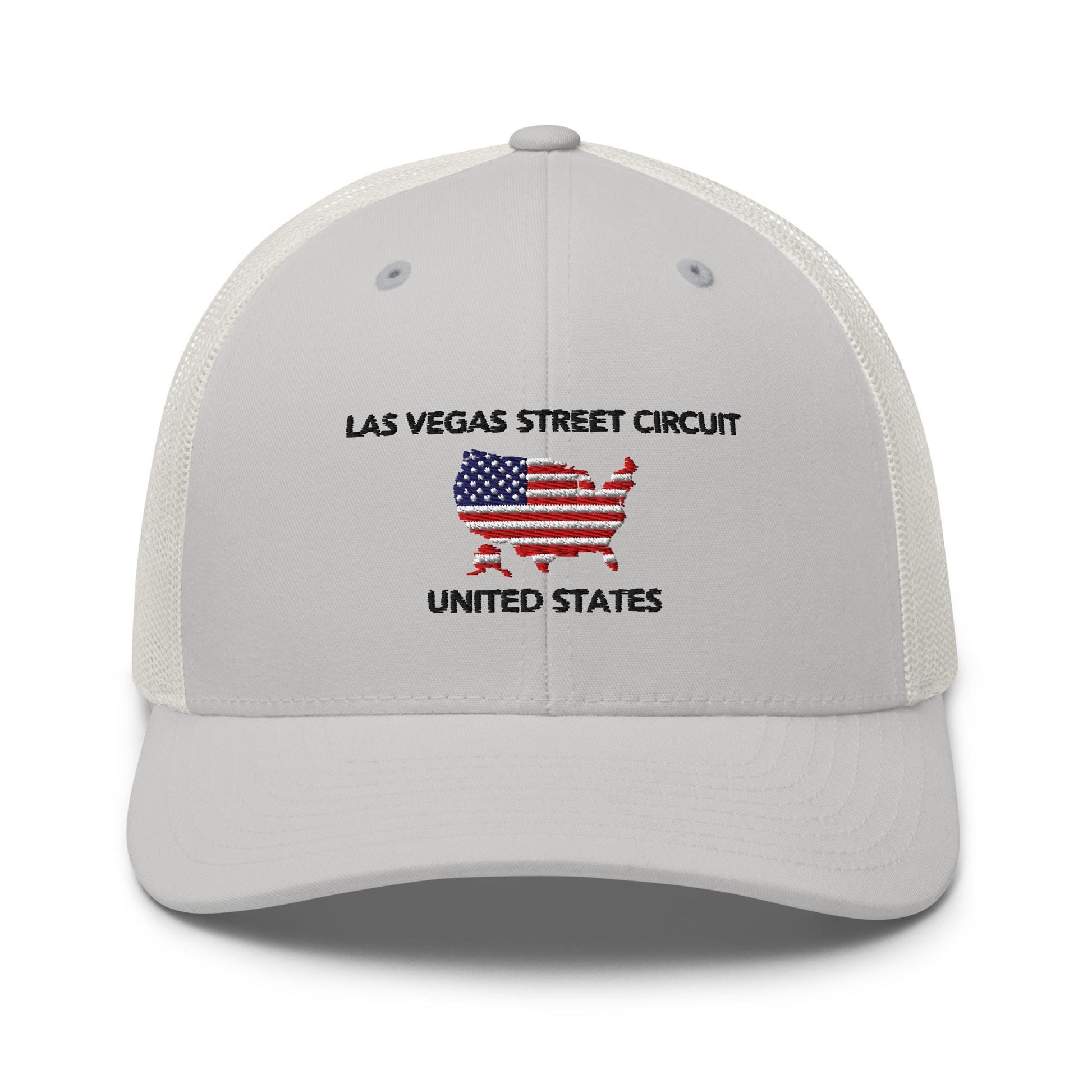 Las Vegas F1 Street Circuit Racing Snapback Hat - Las Vegas Grand Prix, Formula One, Formula 1 Hats, Las Vegas F1, F1 Hats, F1 Accessories