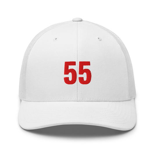 Sainz 55 Formula One Racing Design Snapback hat - Formula 1 Hats, Formula One Gifts, F1 Accessories, F1 Hats, Ferrari F1, Carlos Sainz