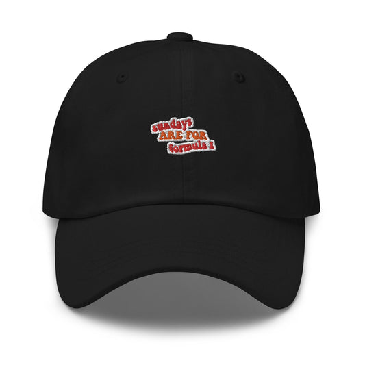 Sunday Are For Formula 1 Racing Dad Hat - Formula 1 Hats, Formula One Gifts, F1 Hats, F1 Accessories, Ferrari F1, McLaren F1