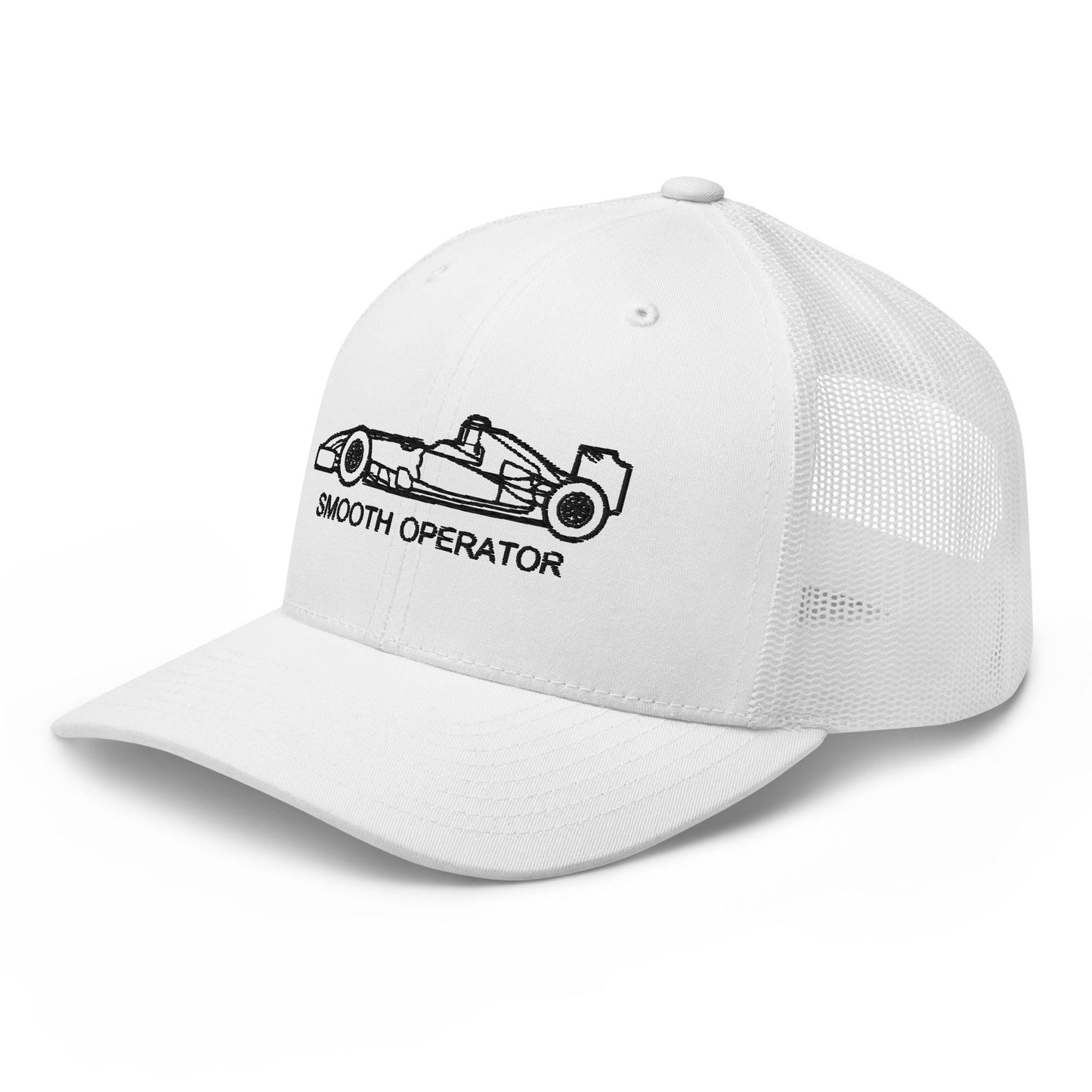 Sainz Smooth Operator Racing Design Snapback Hat - Formula One Hats, Formula 1 Gifts, F1 Accessories, Ferrari F1, Carlos Sainz F1