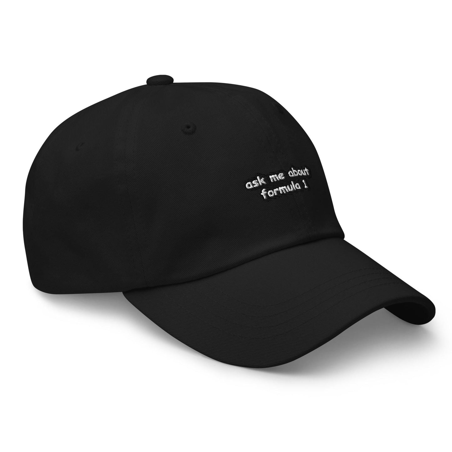 Ask Me About Formula One Racing Dad hat - Formula 1 Hat, Formula One Gifts, F1 Accessories, F1 Hats, Ferrari F1, McLaren F1