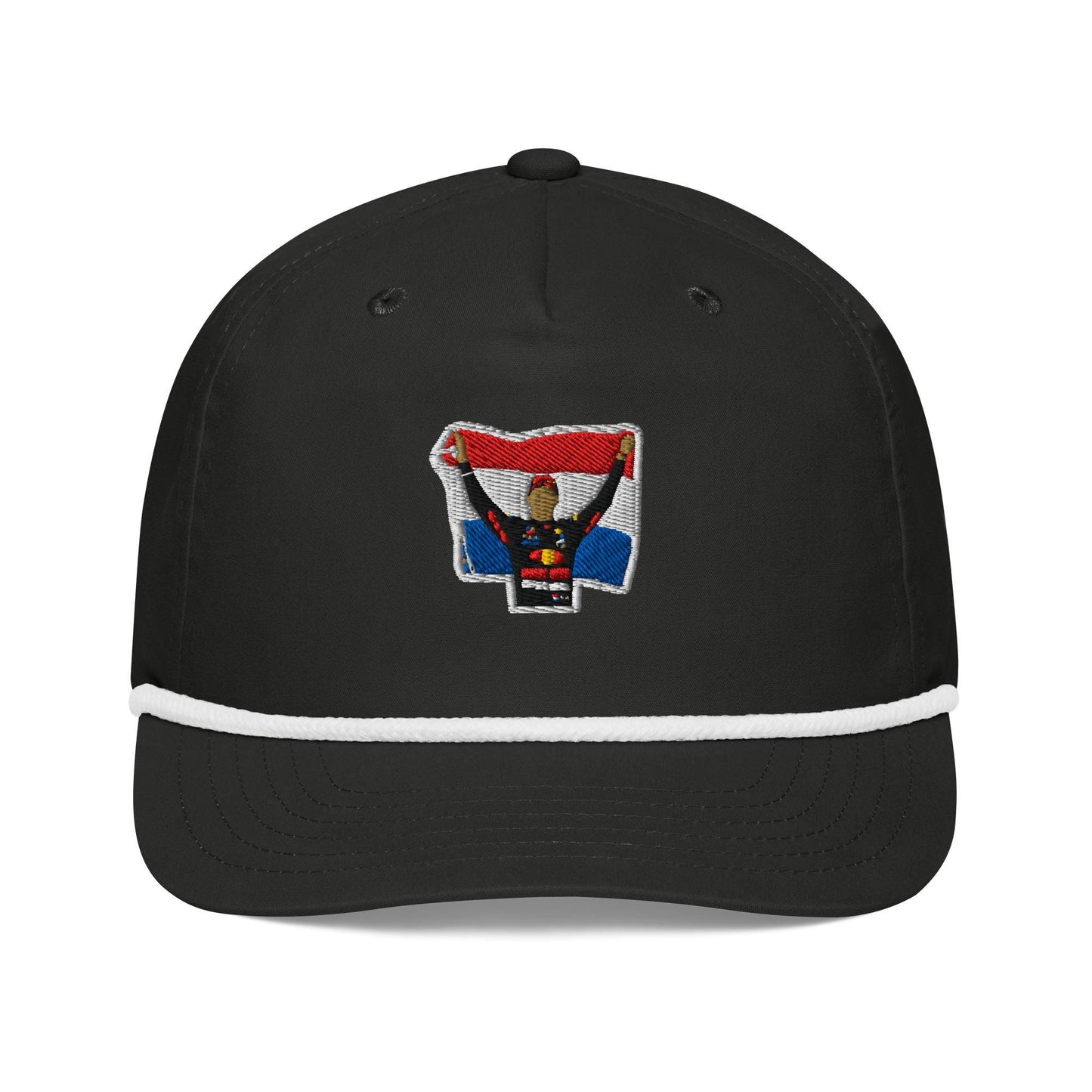 Formula 1 Champion Verstappen Design Snapback Rope Hat - Formula 1 Hats, Formula One Gifts, F1 Accessories, RedBull F1, Max Verstappen, F1