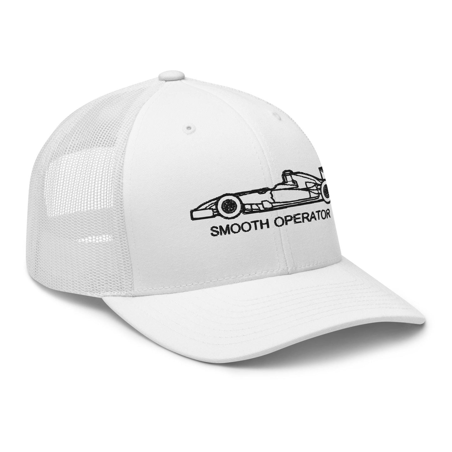 Sainz Smooth Operator Racing Design Snapback Hat - Formula One Hats, Formula 1 Gifts, F1 Accessories, Ferrari F1, Carlos Sainz F1