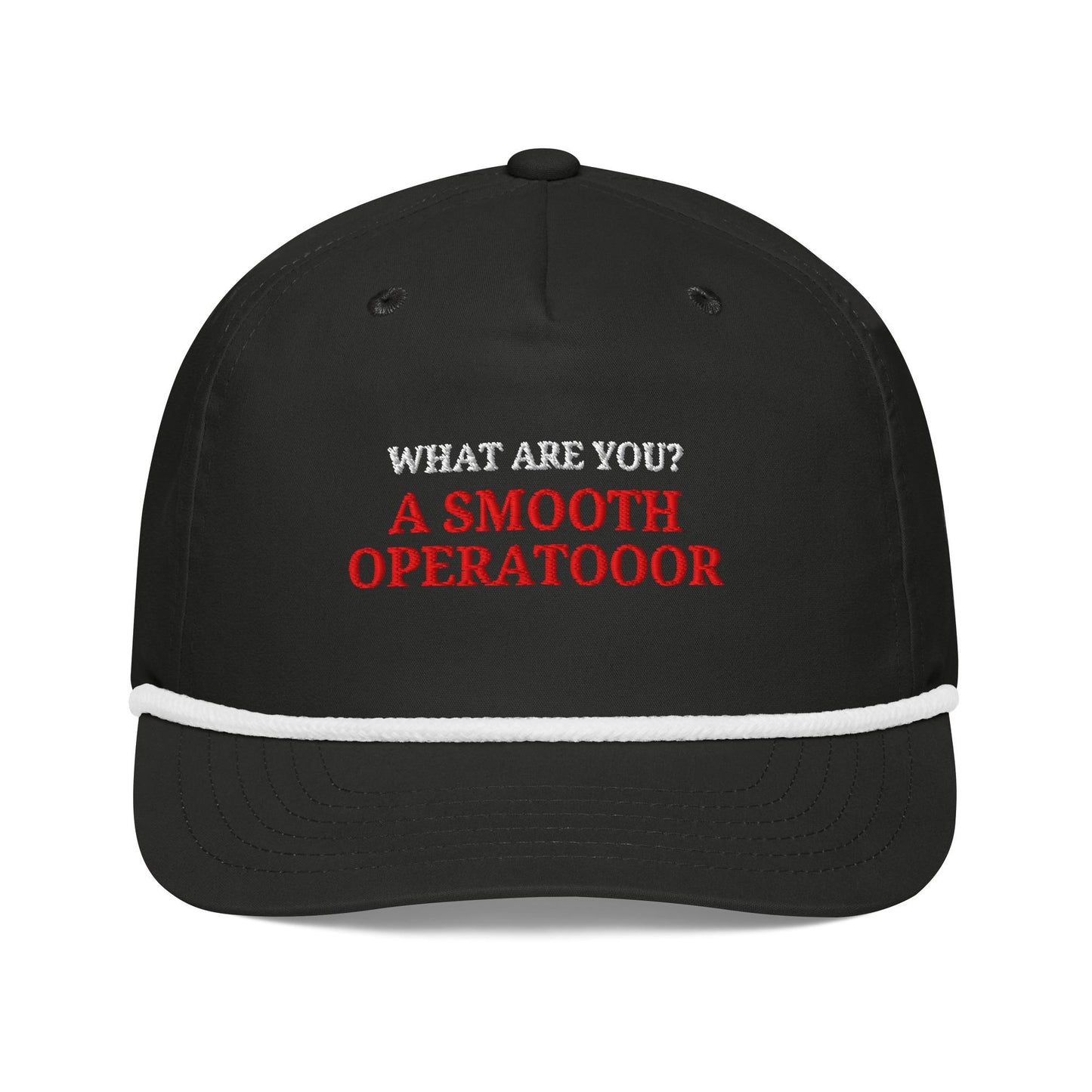 What Are You? A Smooth Operator Formula One Rope Hat - Formula 1 Rope Hats, Formula One Hats, Formula One Gifts, F1 Accessories, F1 Racing