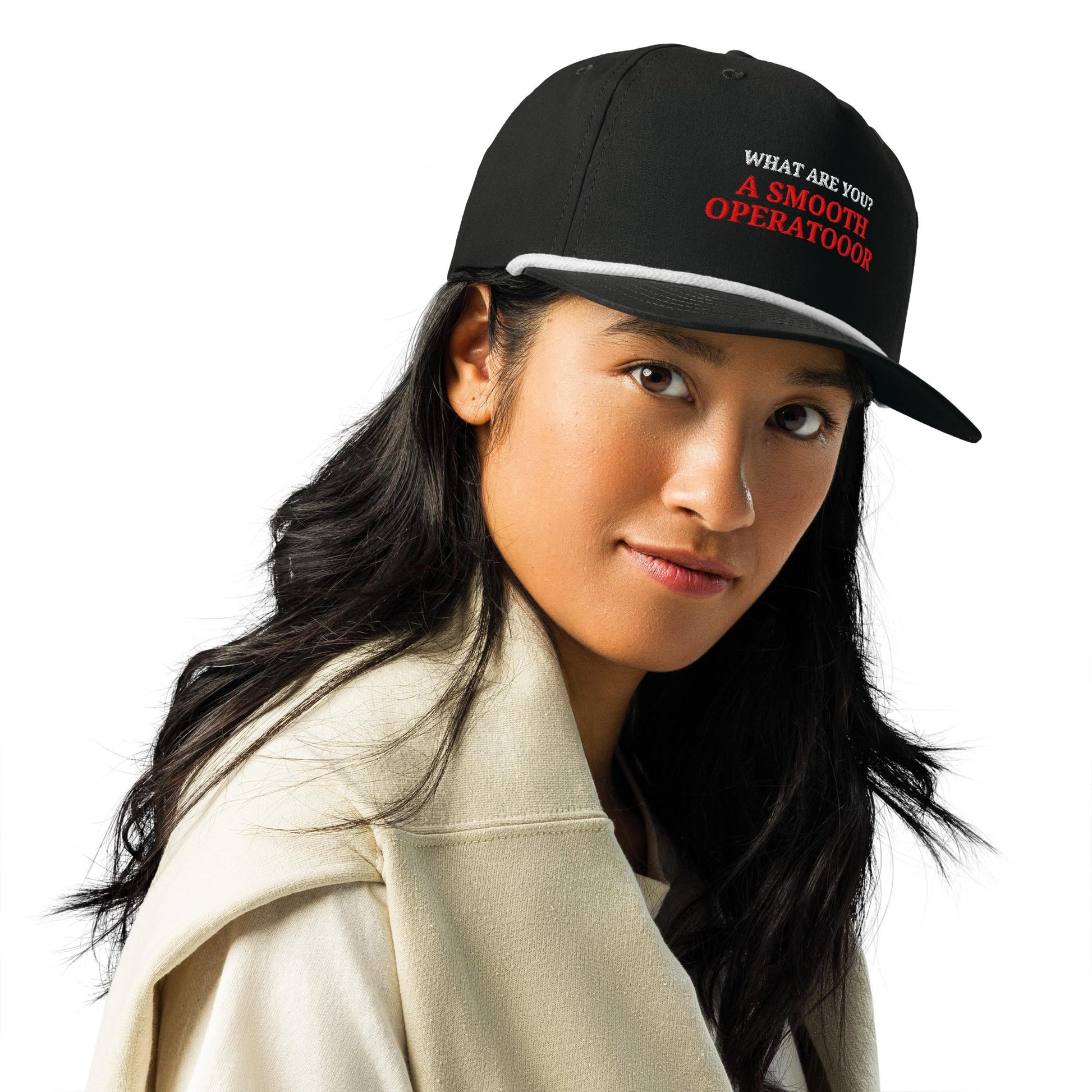 What Are You? A Smooth Operator Formula One Rope Hat - Formula 1 Rope Hats, Formula One Hats, Formula One Gifts, F1 Accessories, F1 Racing