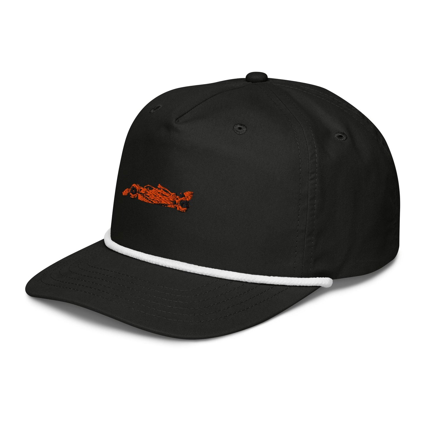 McLaren F1 Race Car Snapback Rope Hat - Formula 1 Hats, Formula One Gifts, F1 Accessories, McLaren F1, McLaren Cars, Lando Norris, F1 Racing